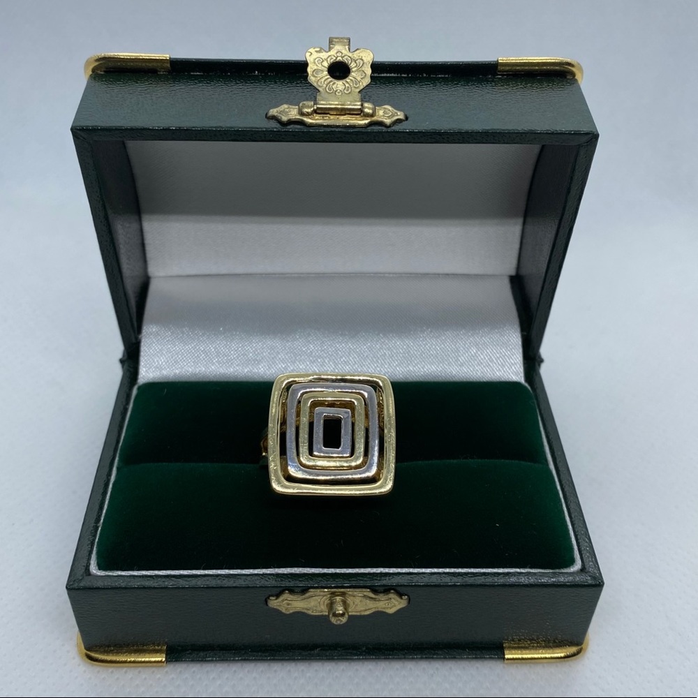 14k Square Ring - image 2